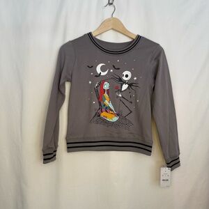 Gray Nightmare Before‎ Christmas Sweatshirt